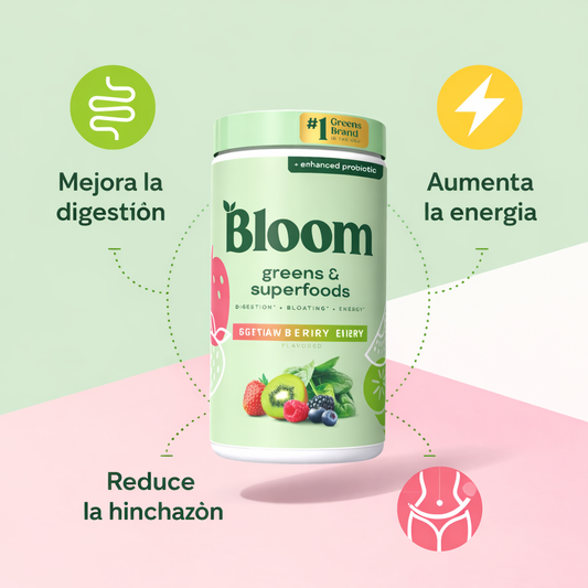 Bloom Greens & Superfoods: Adiós hinchazón, más energía diaria