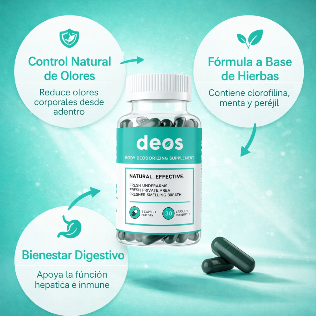 Deos: Frescura corporal desde el interior